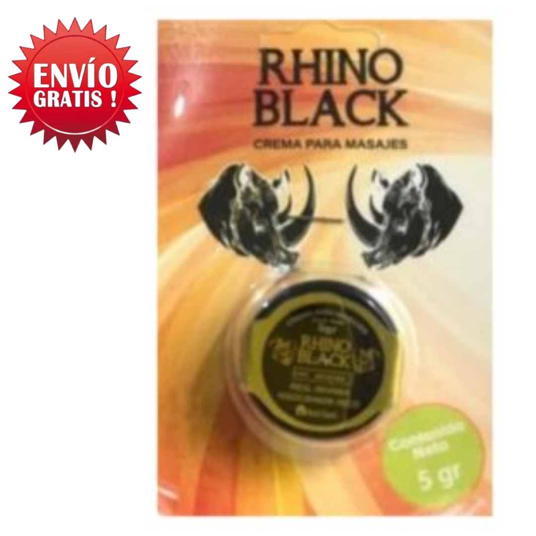 Retardante Crema Rhino Black